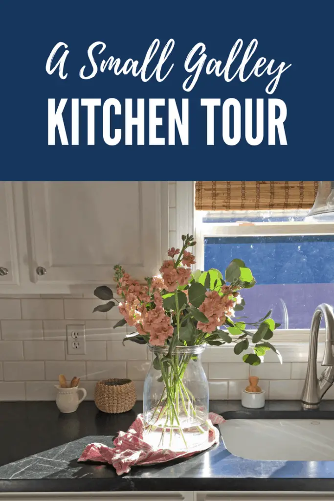 A small galley kitchen tour.