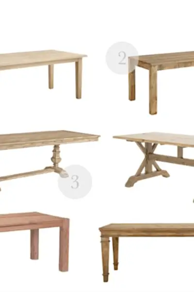 Farmhouse Style Dining Tables