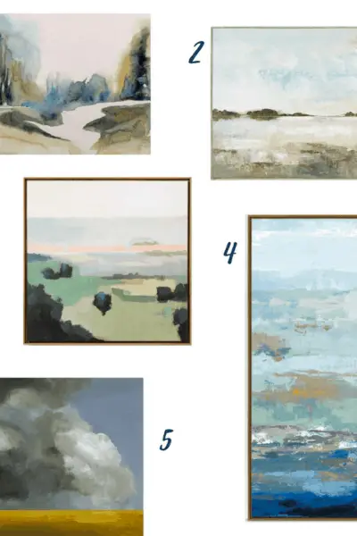 Abstract Landscape Art