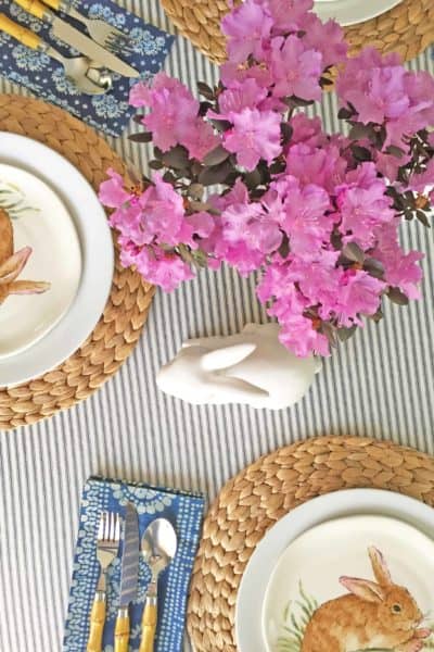 An Easy Easter Tablescape