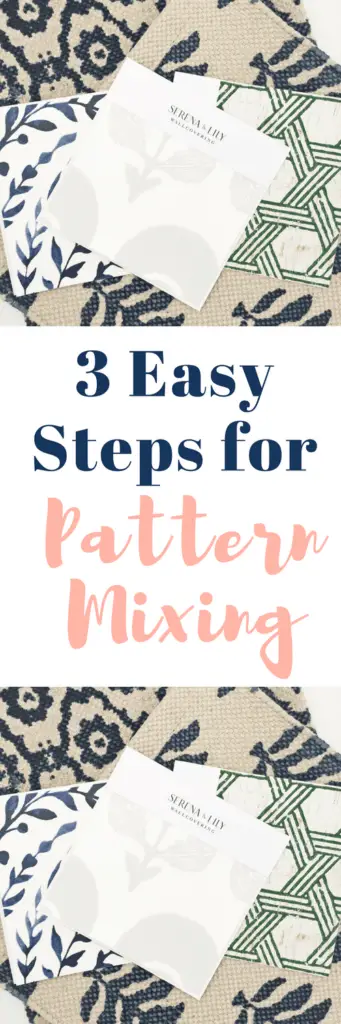 How to mix patterns the easy way! #homedecor #pattern #decorating #turtorial #decoratingtips #decoratingtricks