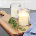 DIY Beeswax Essential Oil Candles