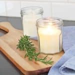 DIY Beeswax Essential Oil Candles