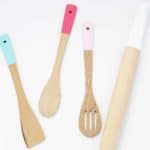 DIY Dip Dyed Kitchen Utensils