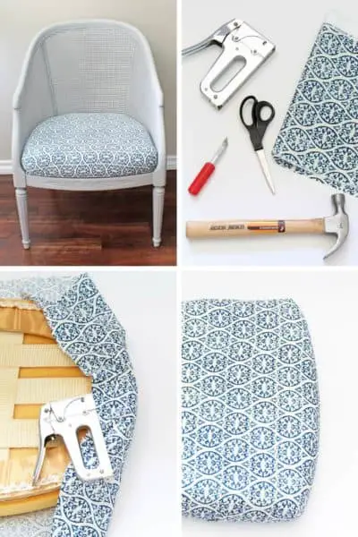How To Reupholster A Chair Cushion
