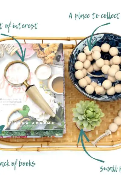 How to Style a Decorative Tray
