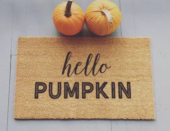 10 cute and affordable fall doormats 