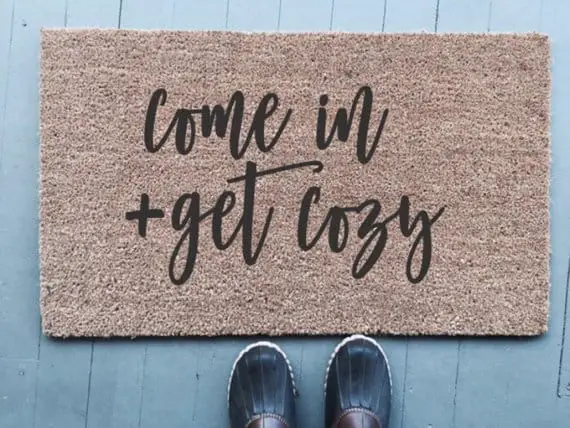 10 cute and affordable fall doormats 