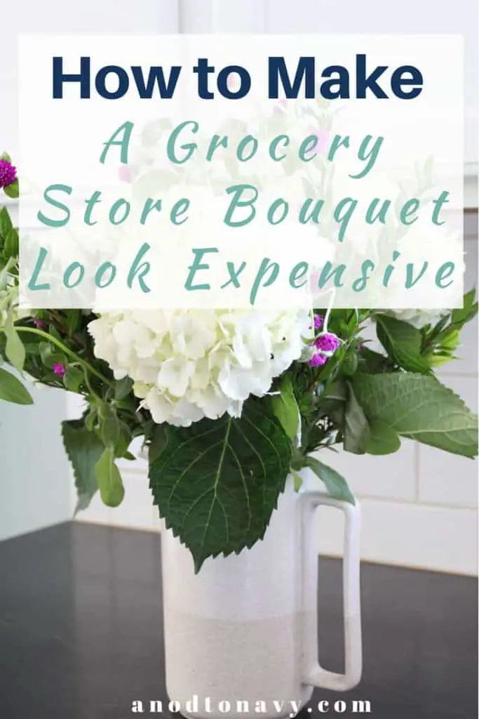 how to make a grocery store bouquet