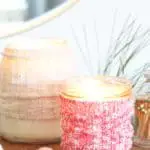 DIY Candle Sweater Cozy