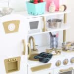 Play Kitchen Mini Makeover