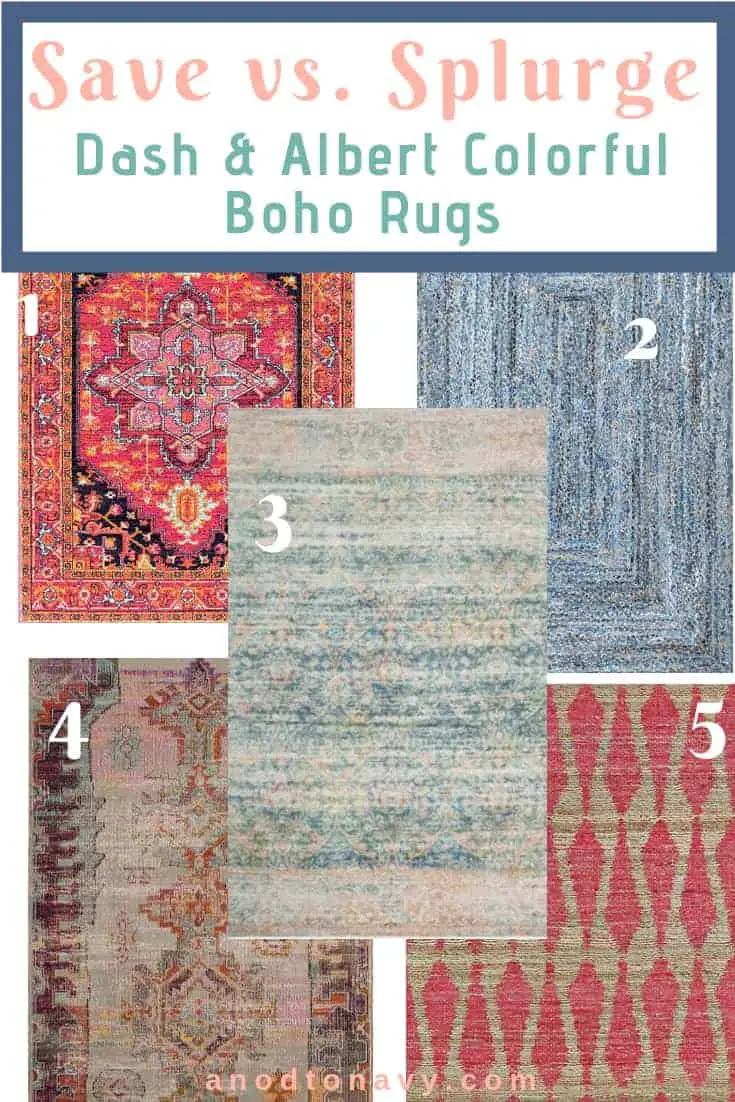 dash and albert boho rug alternatives