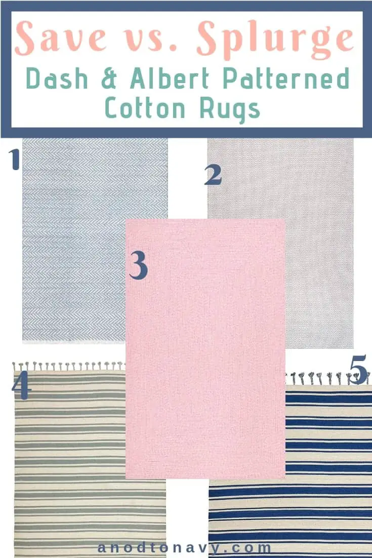 dash and albert cotton rug alternatives