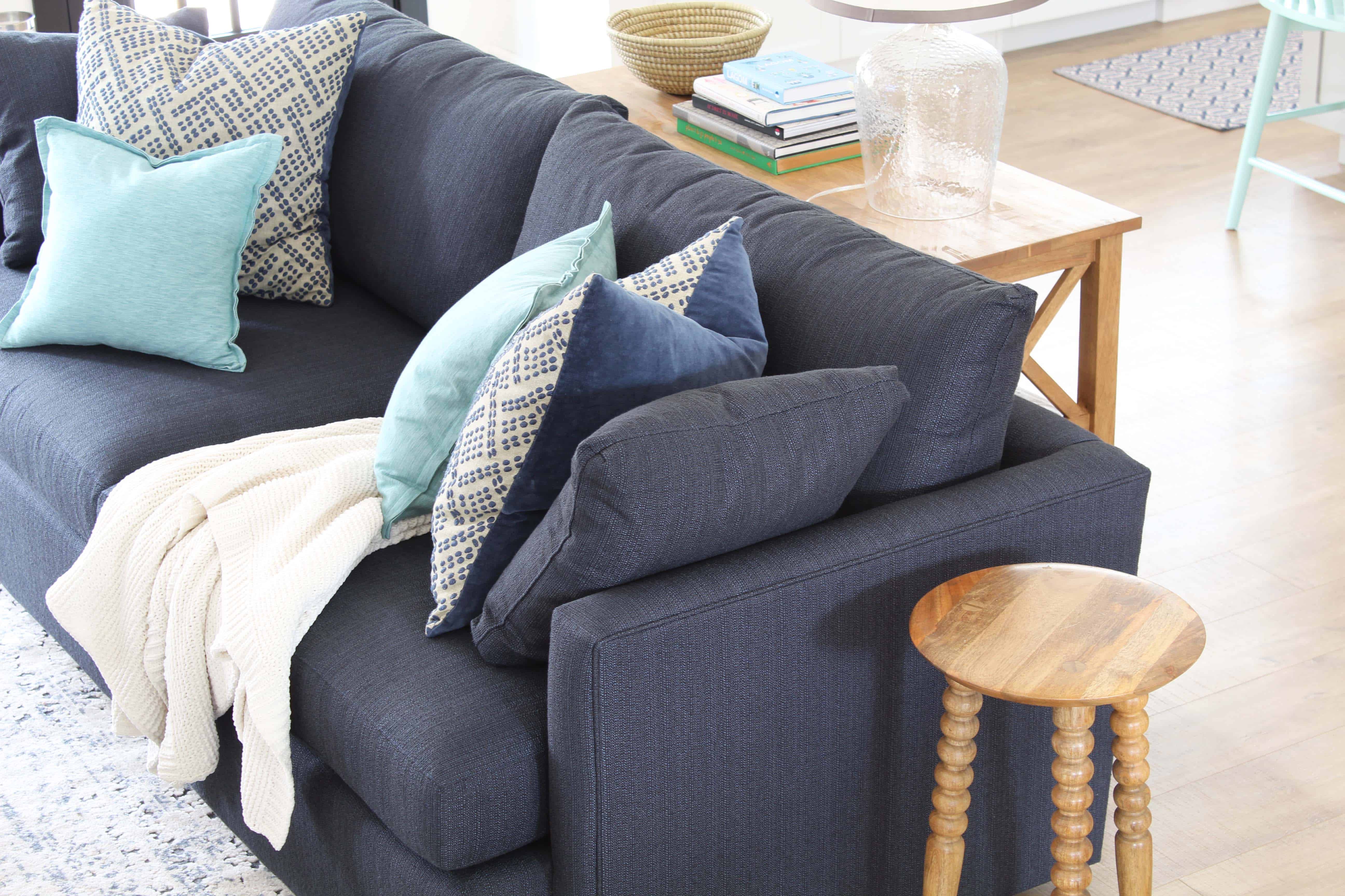 Our Crate And Barrel Lounge Ii Sofa Review A Nod To Navy