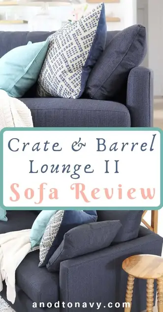 Crate And Barrel Lounge Ii Sofa Review