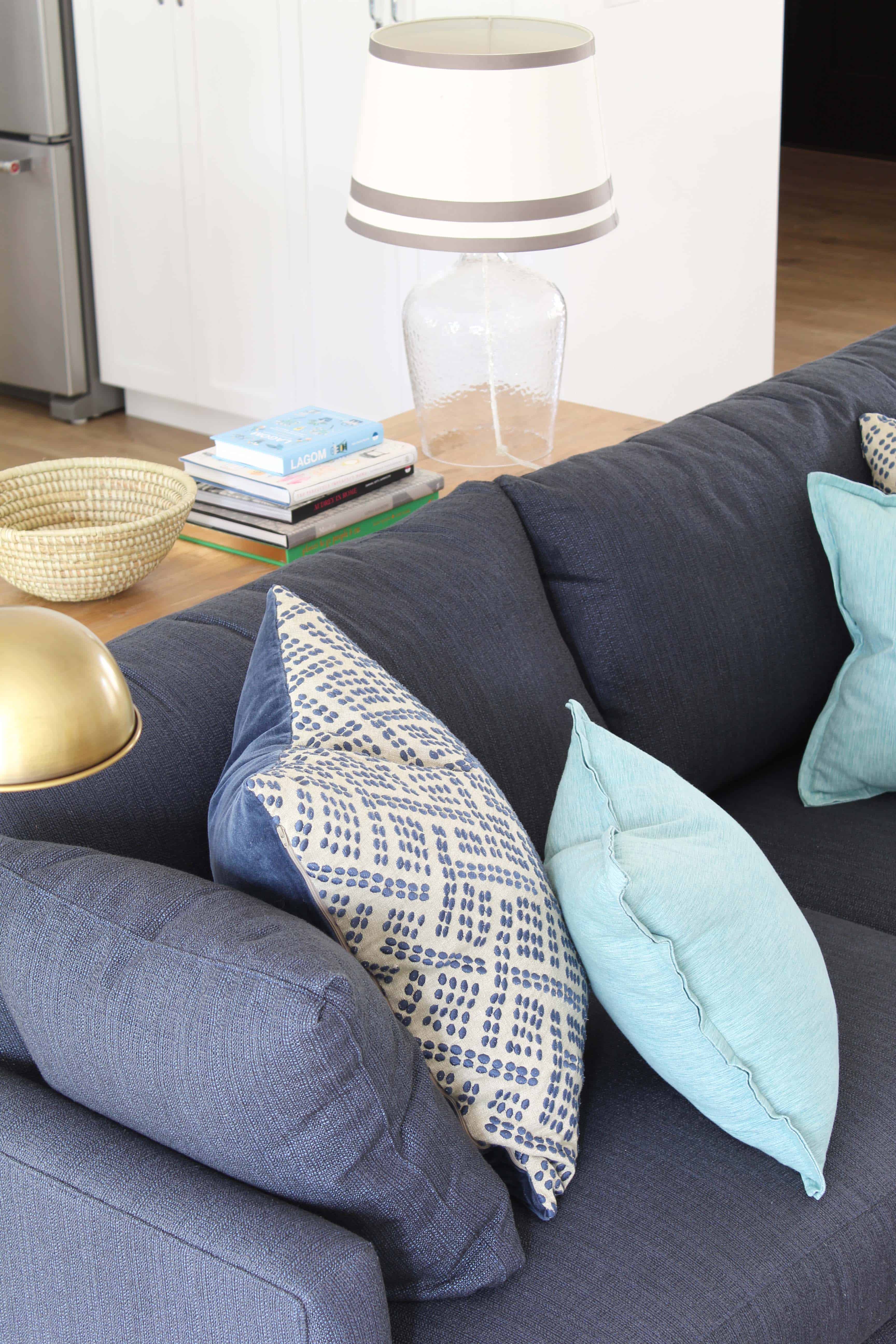 Our Crate and Barrel Lounge II Sofa Review A Nod to Navy