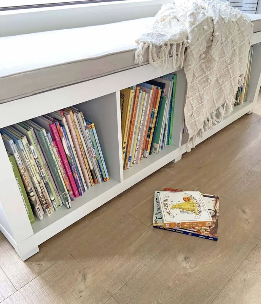 Window Book Bench Unique Book Storage Ideas For The Whole House - A Nod to Navy