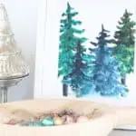 Free Printable Winter Forest Art