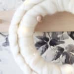 A Hygge Worthy Wool Winter Wreath