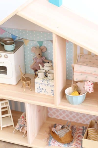 Ikea Flisat Dollhouse Makeover