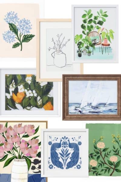 Fresh & Pretty Artwork For Your Home