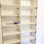 How We Turned A Closet Into A Bookshelf