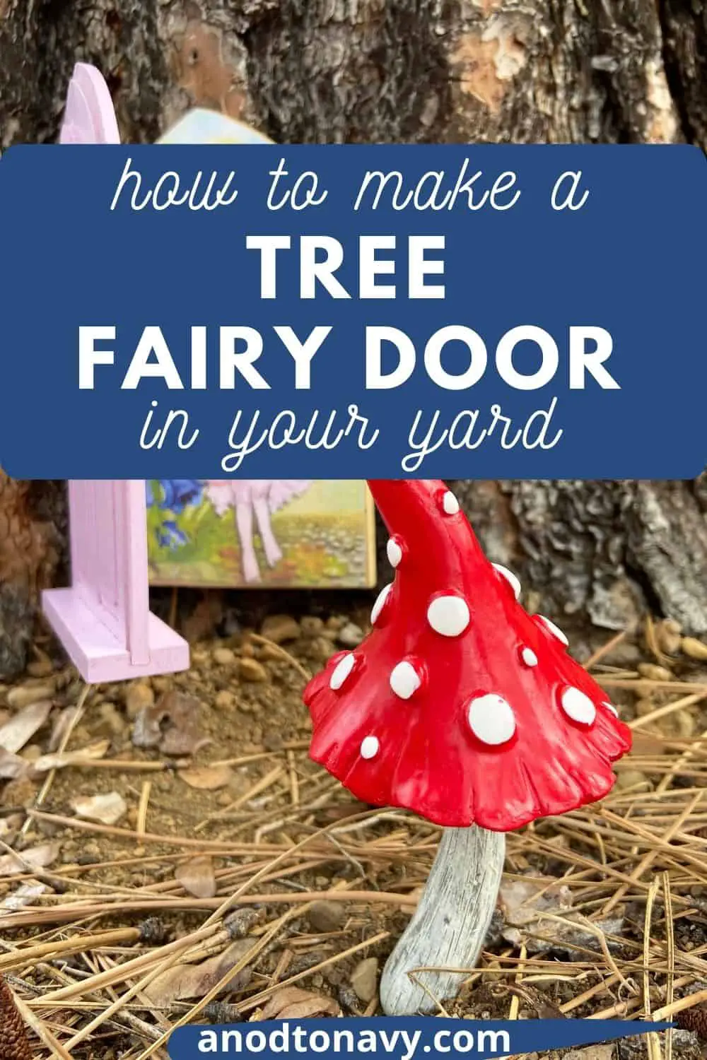 outdoor fairy garden tree door