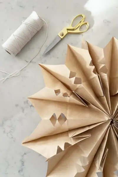 How To Make Paper Bag Stars